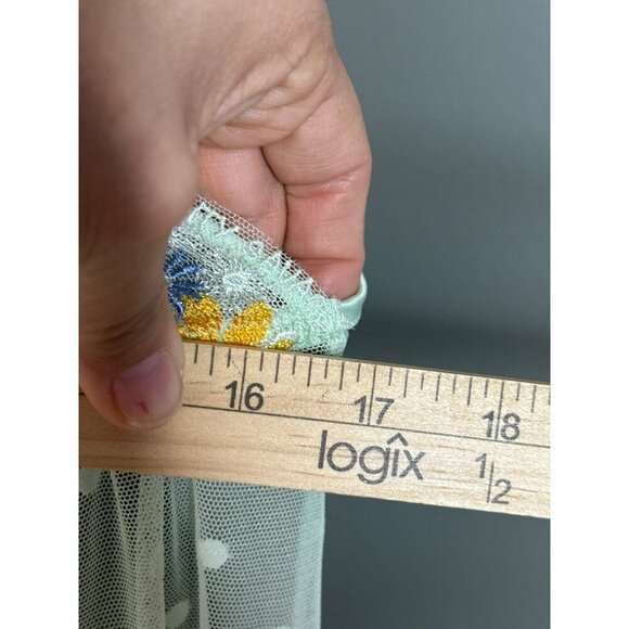 Savage X Fenty Free Spirit Floral Embroidered Night Slip Women's 2X Plus - Picture 12 of 13